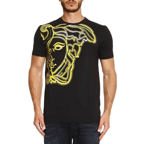 black versace shirt v neck with design|Versace inspired shirts.